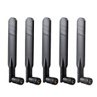 5-Pcs 4G Lte 3dBi Sma Male Antenna for Mobile Cell Phone Signal Booster Repeater