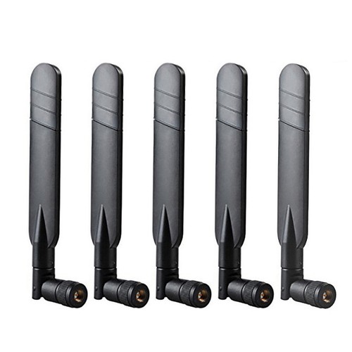 5-PCS 4G LTE 3dBi SMA Male Antenna for Mobile Cell Phone Signal Booster Repeater - 第 1/5 張圖片