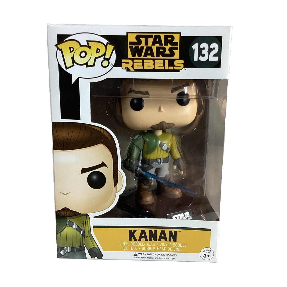Funko Pop! Vinyl: Star Wars - Kanan Jarrus #132 889698107709