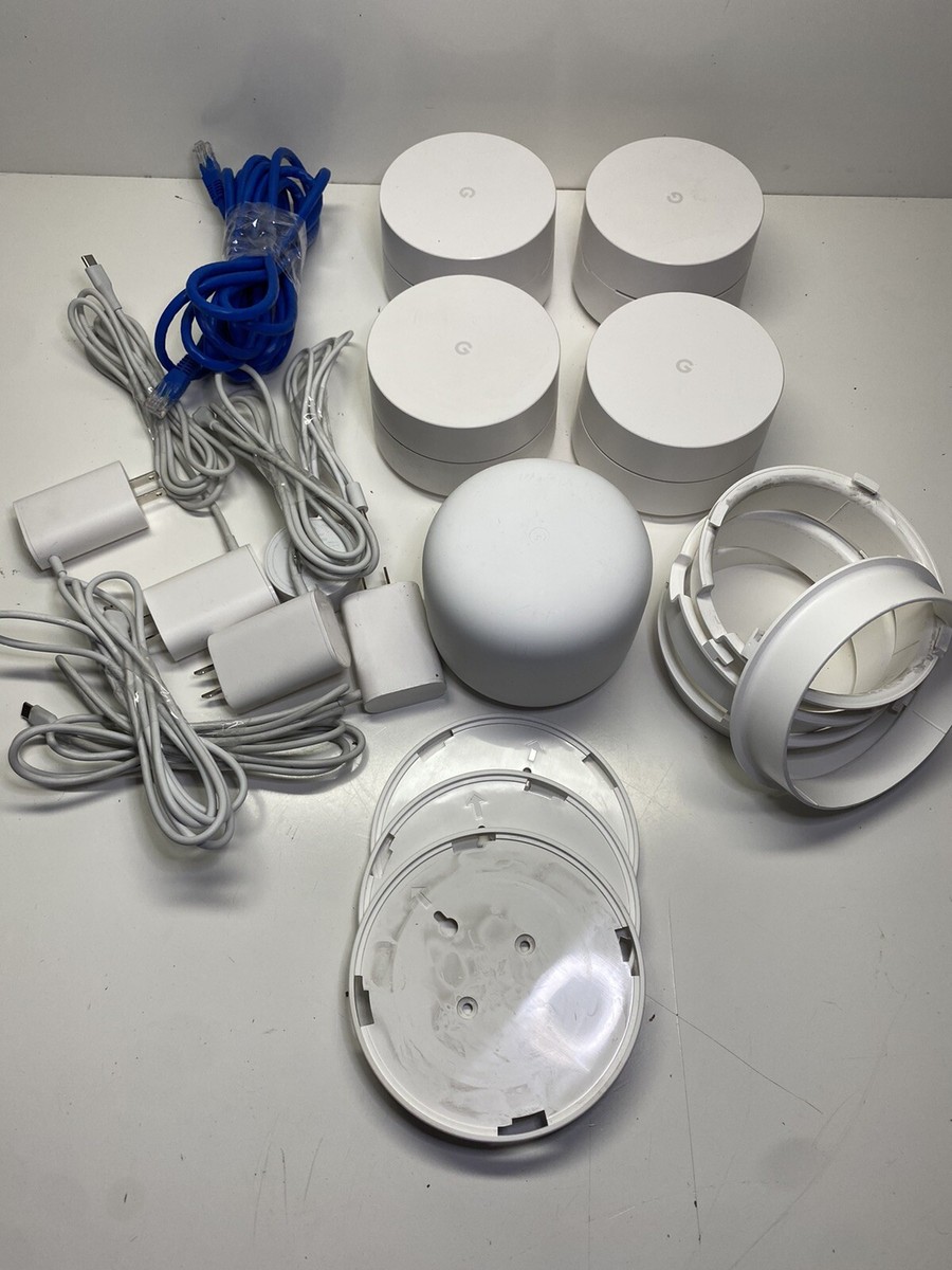 Google Wifi Pack (4) AC-1304 HD2. (1) A4R-H2D | eBay