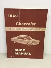 1960 Chevrolet Corvair Shop Manual Automobile Maintenance