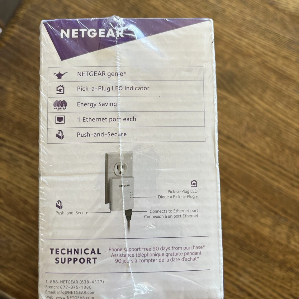 Netgear Powerline 500 1-Port XAVB5201 NEW - Image 3 of 4