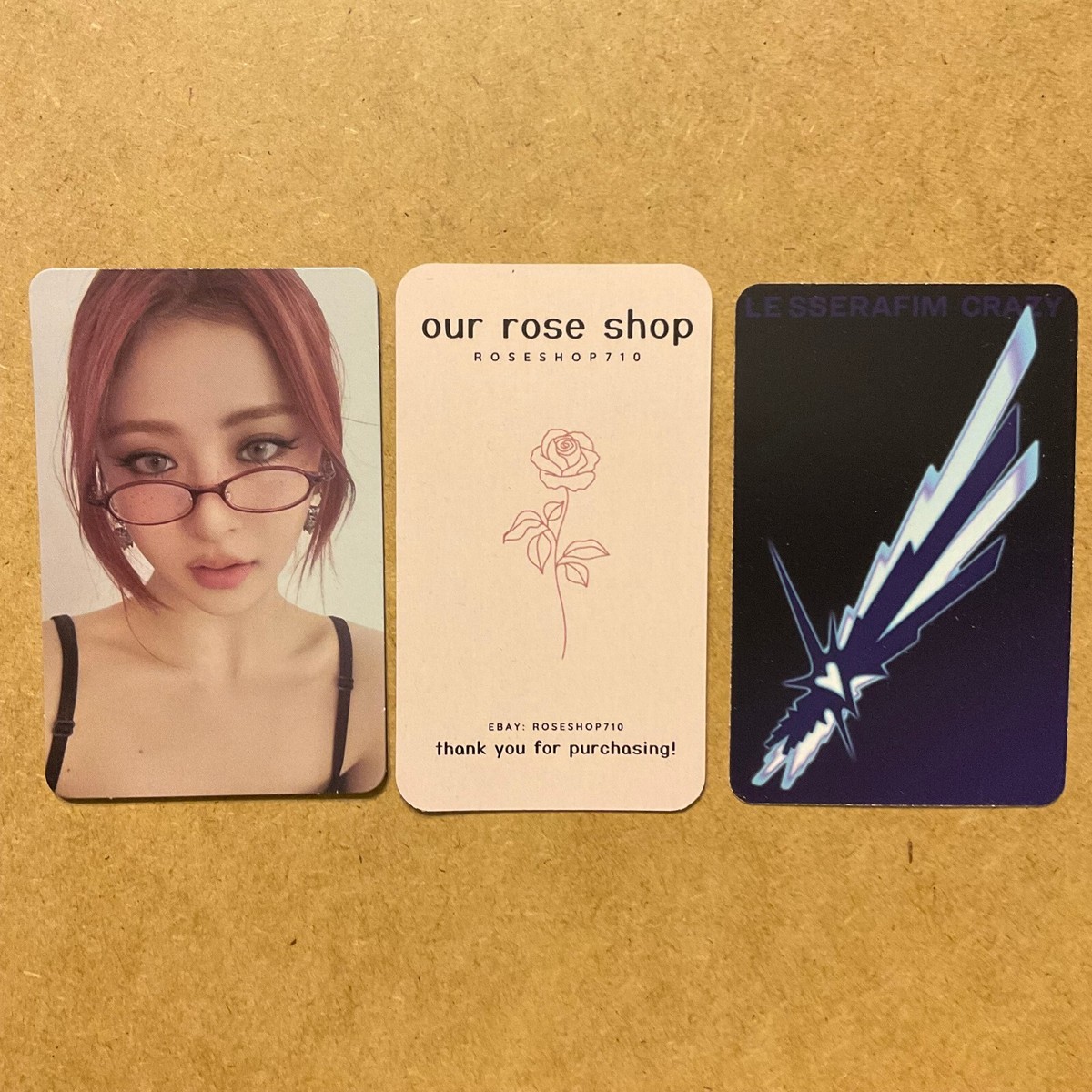 LE SSERAFIM Crazy 4th Mini Album hello82 Exclusive POB Official