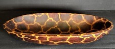 Beautiful Hand-Crafted Decorative Giraffe Wooden Bowl