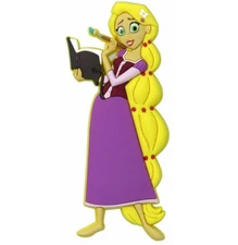 Disney Rapunzel Reading With Book Soft Touch PVC Magnet