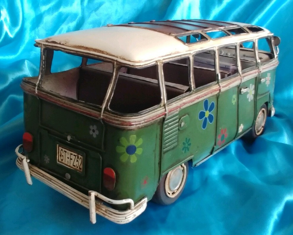 1960's VW Volkswagen Combi Mini Bus Handmade Metal Sculpture | eBay