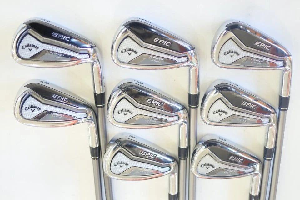 Callaway Epic Forged Star Iron Set 6I - 9I P,A,S,G 8 Clubs Speeder