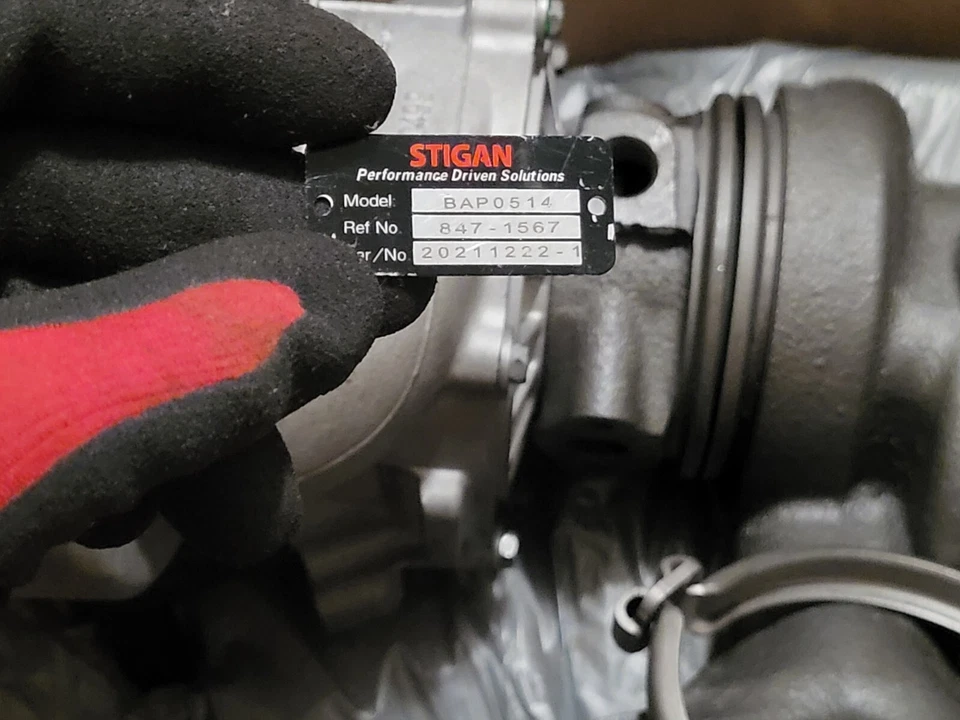 Nuevo turbocompresor STIGAN Volkswagen CC 2.0 2010 modelo BAP0514 Foto 4 de 4