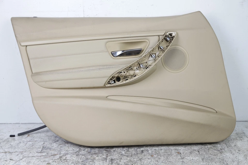 12-18 BMW 3 SERIES F30 FRONT & REAR LEFT RIGHT DOOR PANELS SET VENETO BEIGE OEM Foto 2 de 4