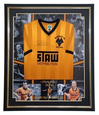 Wolves Steve Bull Signed wolverhampton Wanderers Shirt Autographed Jersey