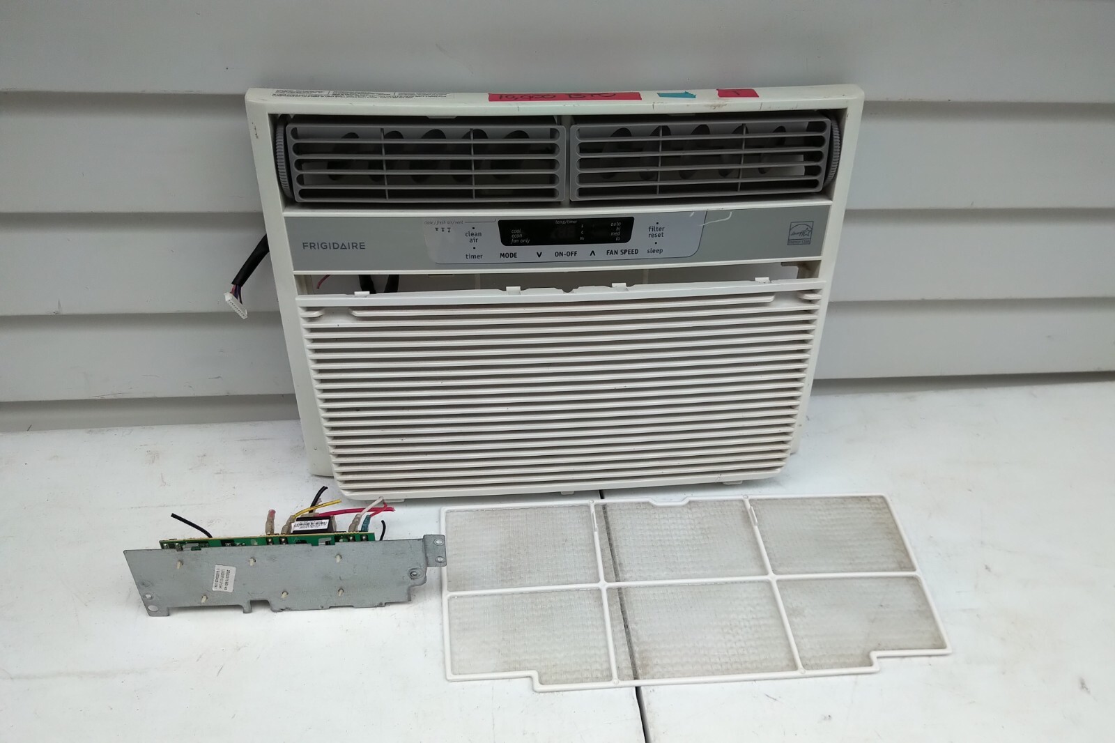 frigidaire gallery air conditioner parts