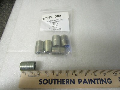Qty (6) Penobscot Valve & Fitting Connector GNFCL 917303-0001 Semiconductor Exce