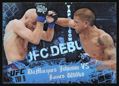 #ad #ad 2010 Topps UFC Main Event #113 DaMarques Johnson James Wilks RC $1.49