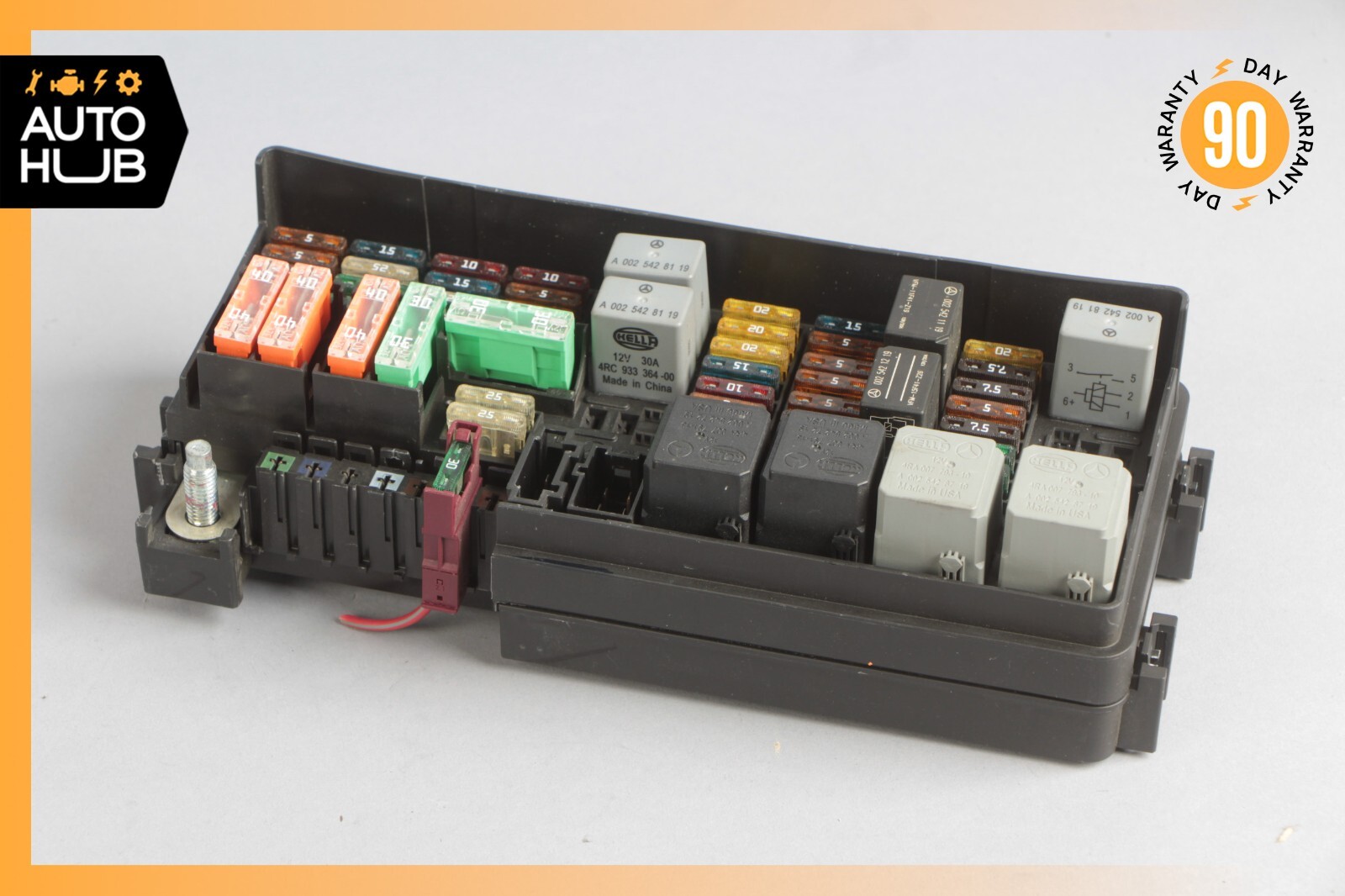 0613 Mercedes W164 ML350 GL550 R350 Rear Relay Fuse Box 1645403372 OEM