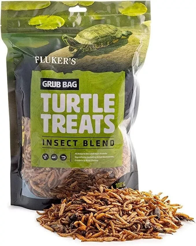 FLUKER'S GRUB BAG TURTLE TREAT INSECT BLEND - Lizards Tortoises Dragon