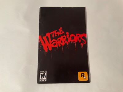 *Manual Only* The Warriors Movie Game PS2 Playstation 2 Instructions Book *OEM*