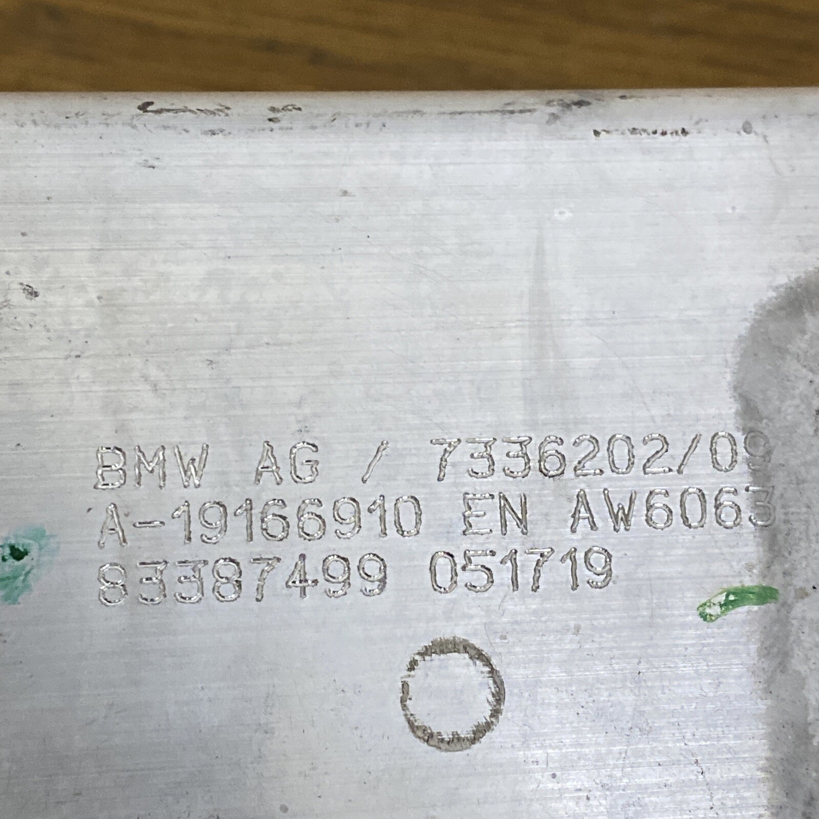 BMW I8 I12 FRONT RIGHT DEFORMATION ELEMENT 7336202 oem 14-19