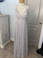 BHLND grey evening gown size S