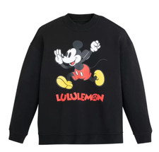 Large Disney x Lululemon Oversized Pullover Mickey Sweatshirt
