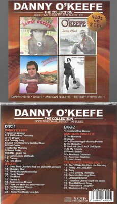 DANNY O'KEEFE-COLLECTION/GOOD TIME CHARLIE'S GOT THE BLUES-4 LPS/2 CDS-NEW