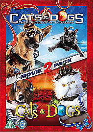 Cats and Dogs / Cats and Dogs - The Revenge of Kitty Galore (DVD, 2010, 2-Disc)