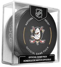 2024-25 NHL GAME PUCK ANAHEIM DUCKS LOGO - #LRm#8L_LAST1