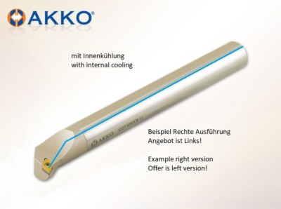 Akko A10H SDUCL 07 Bohrstange Ø10 mit IK DCMT 0702..