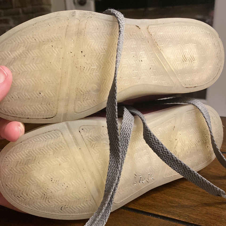 Osiris Zapatos de Skate Recargables Talla 2 Gris/Borgoña Luz LED Foto 4 de 4