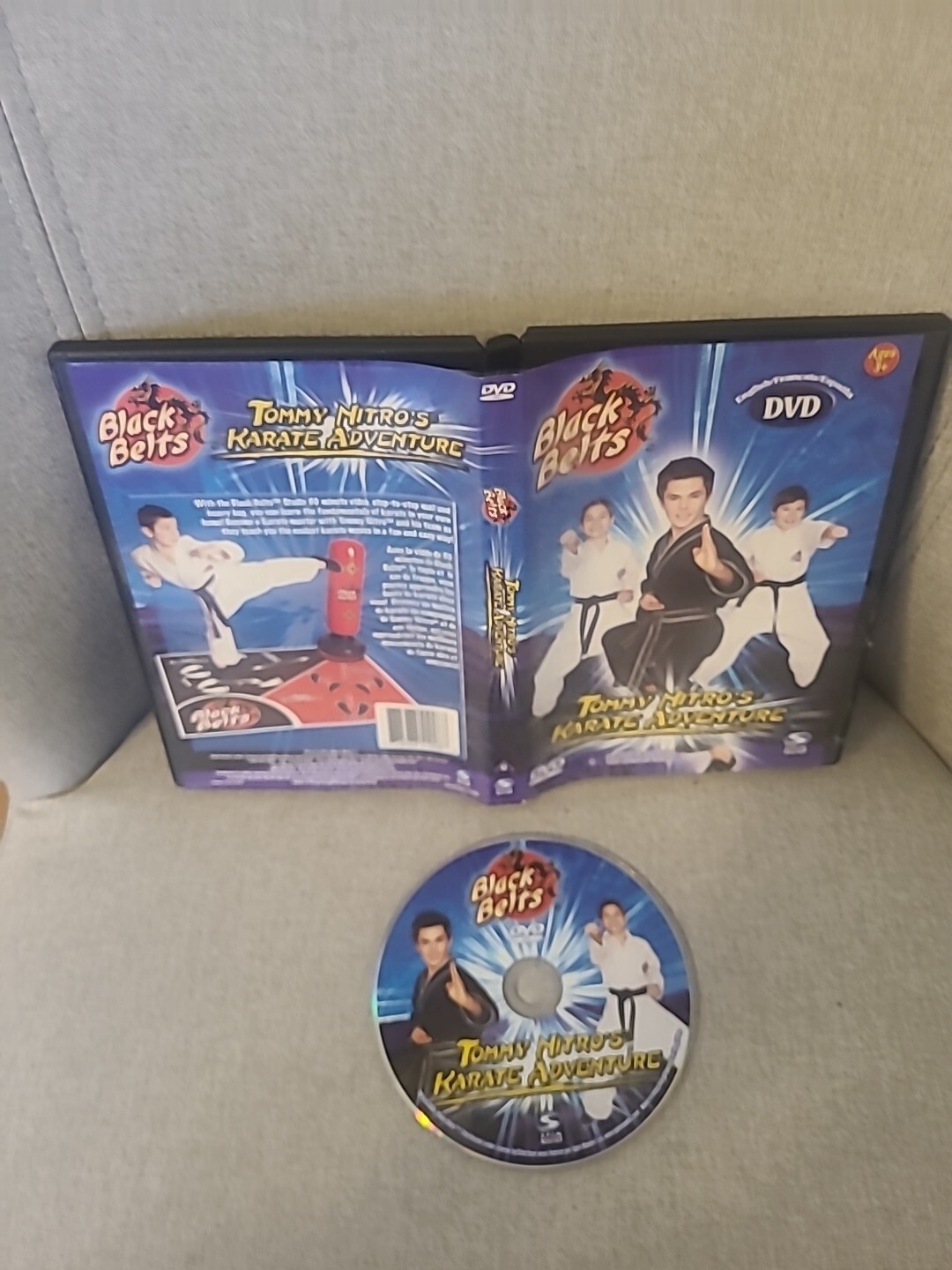 Tommy Nitros Karate Adventure Black Belts MV35 Training DVD