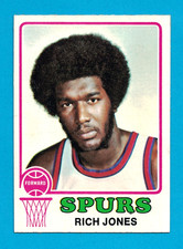 1973 Topps #215 Rich Jones EX-MT San Antonio Spurs