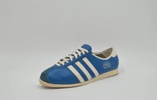 *COME NUOVO* Cinghie Adidas Record 3 Vintage anni 70 UK 8/EUR 42