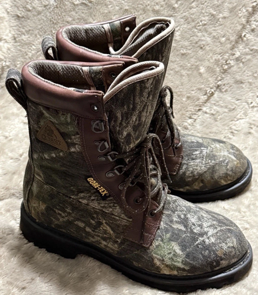 Bottes Rocky Hommes 13 US - Thinsulate, Embout Acier - Marron Daim - Bon état