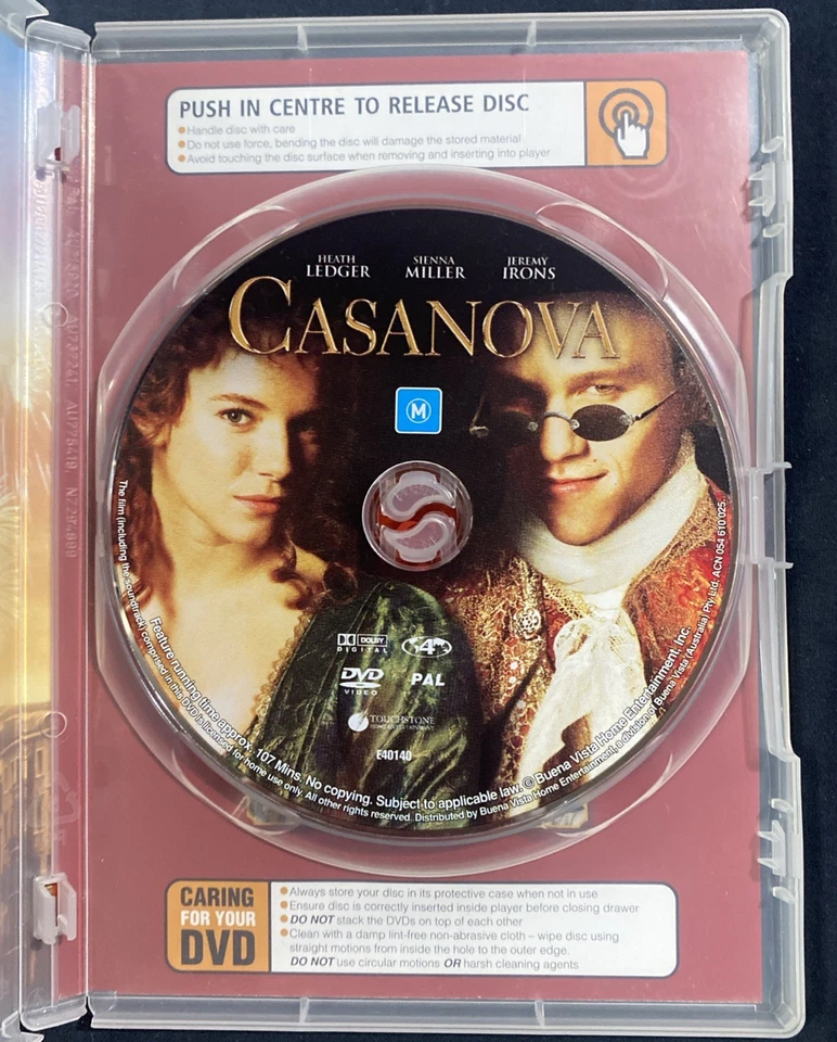 Casanova (DVD, 2005) - image 3 of 4