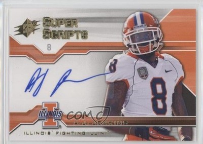 2012 SPx Super Scripts AJ Jenkins #SS-AJ Rookie Auto RC m2c