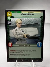 Dedra Meero #87 Star Wars Unlimited Secrets of Power