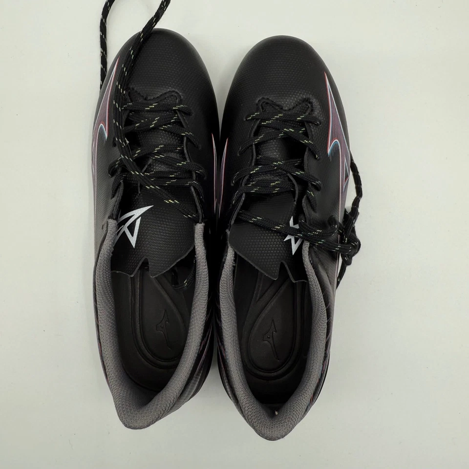 Botines de fútbol Mizuno Alpha negros talla US 4 EUR 35 nuevos en caja Foto 2 de 4