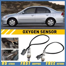 New 2 O2 Upstream&Downstream Oxygen Sensor for Honda Civic 1.7L 2001-2005 D17A7