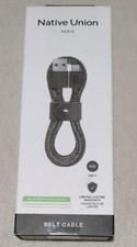 Native Union Belt Cable 4' USB-C to USB-A Cable - Cosmos NEW