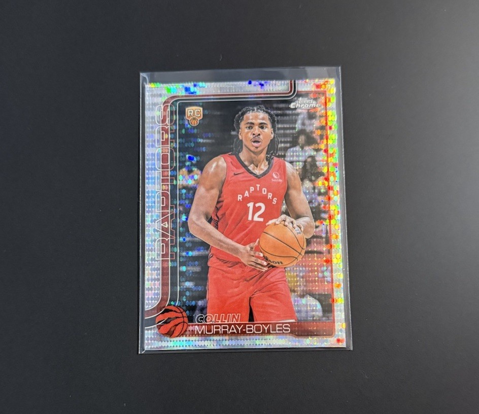 2025-26 Topps Chrome Collin Murray-Boyles RC Rookie Pulsar Refractor #259