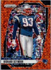2024 Panini Prizm #202 Richard Seymour Orange Disco Prizm