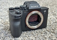Sony Alpha A7 IV Message 1st for shipping details