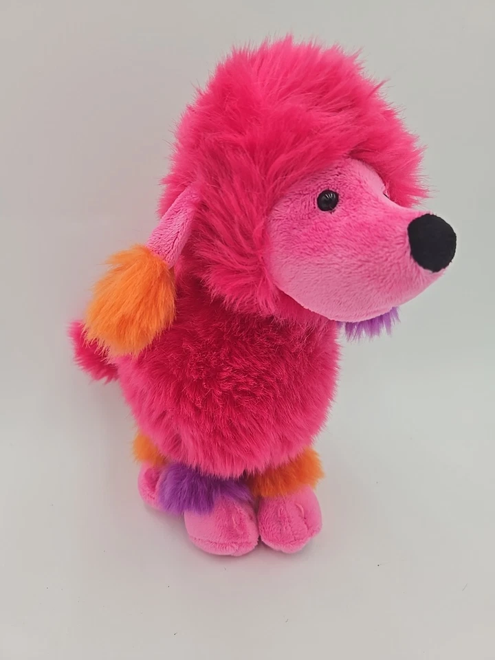Webkinz Poshy Poodle Dog Ganz Stuffed Pink Plush HM746 No Code Rare - Image 2 of 4