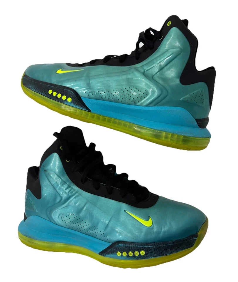 Nike Hyperflight Max Gamma Azul Volt Negro Amarillo Para hombres Talla 8 #599451-400 Foto 2 de 4