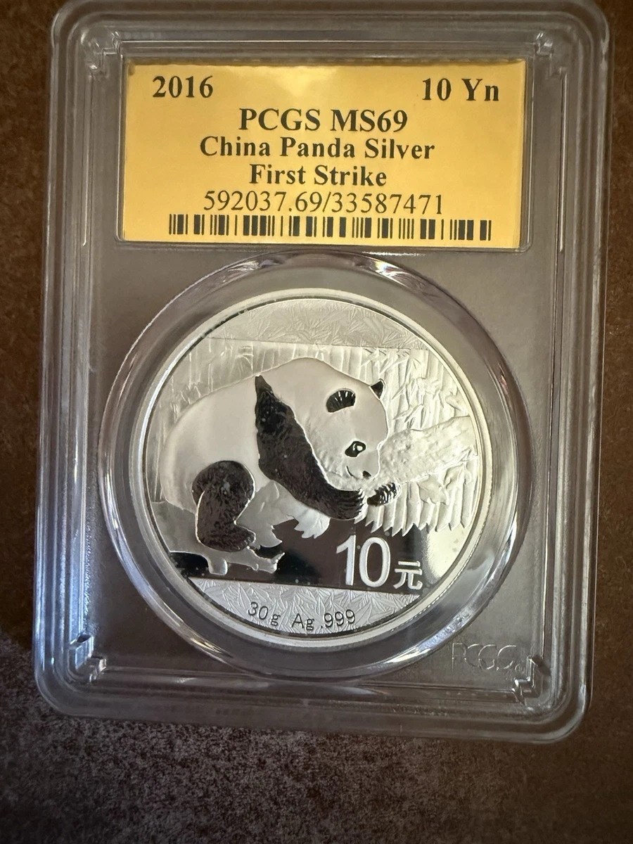 Silver PCGS Certified 10 Yuan Denomination Republic of China Coins