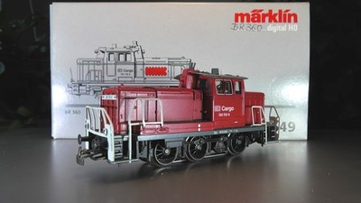 MÄRKLIN HO 37649 digital Diesel BR 360 159-8 DB Cargo OVP TELEX Digital