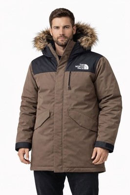 The North Face Mens Bedford Down Insulated Winter Parka Brown MED NWT $400 MSRP