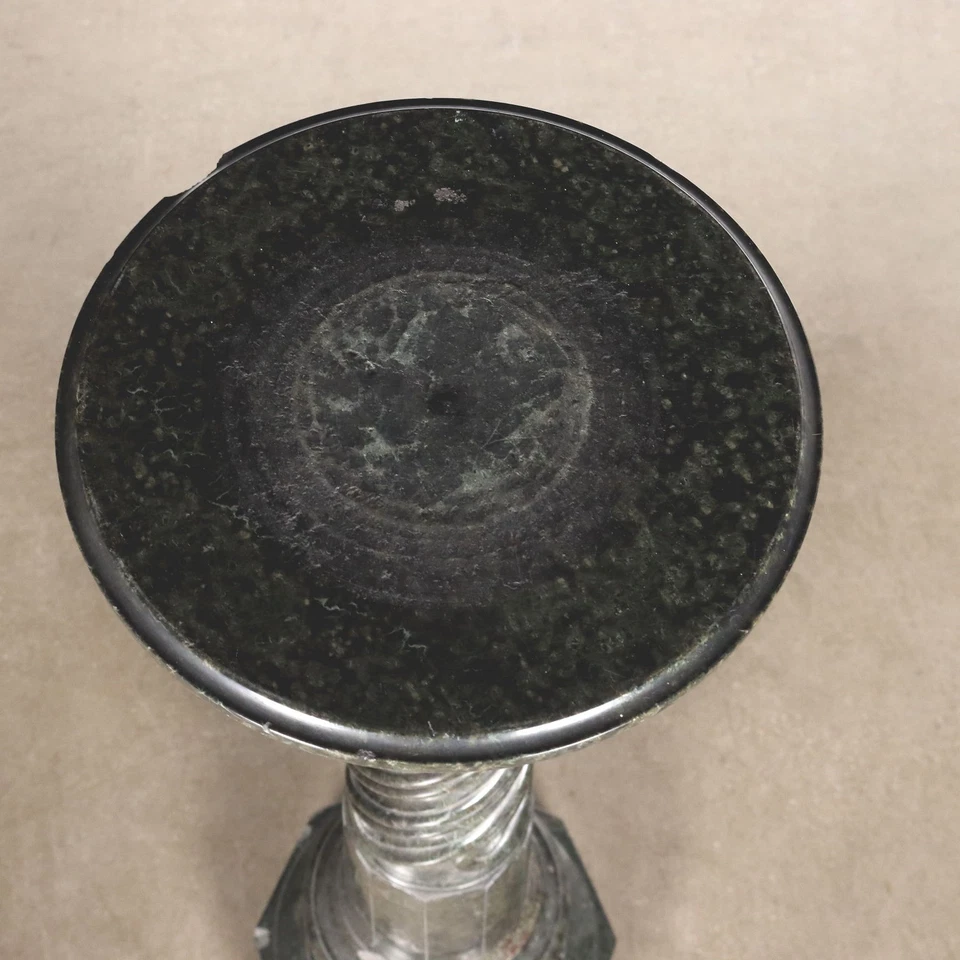 Colonne Ancienne Marbre pour Buste Italie Début du XXe Siècle Originale - Photo 3/4