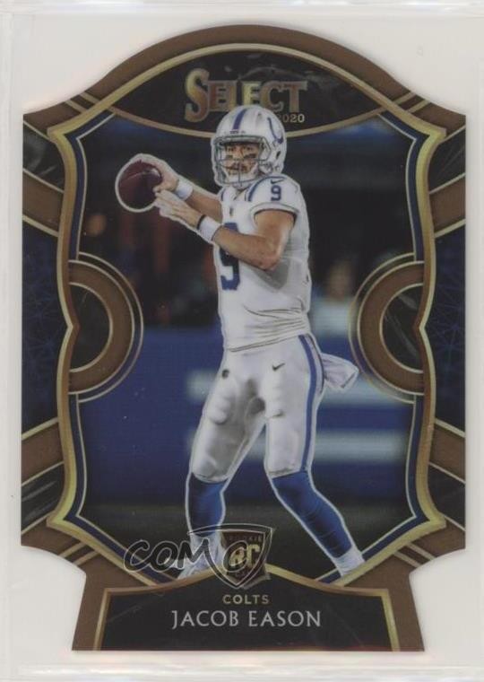2020 Panini Select Concourse Copper Prizm Die-Cut 171/355 Jacob Eason #48 3c7