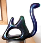 Vintage Murano Glass AVeM  Anse Volante CAMEL Figure label venini barovier era