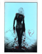 White Widow, I Make Boys Cry,+ More. Comic Lot Signed Tyndall Most 2x W/Powell